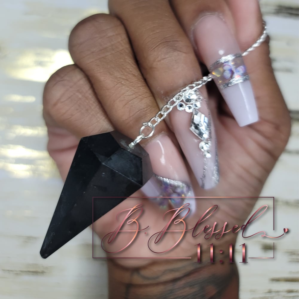 Image of Black Tourmaline Pendulum