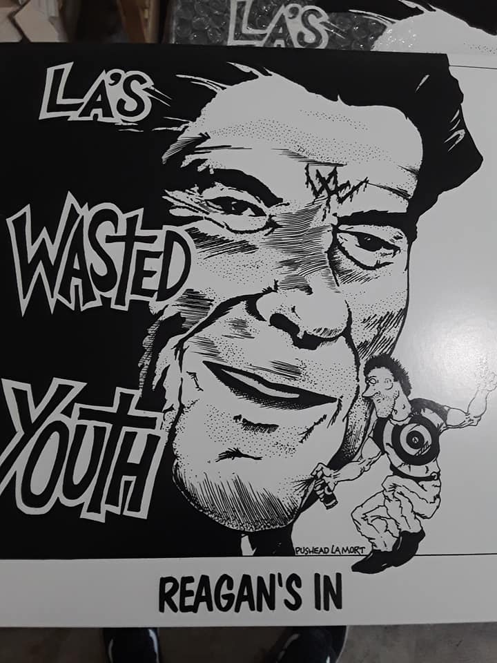 Image of Wasted Youth - "Reagan's In + Demos & Outtakes" Lp