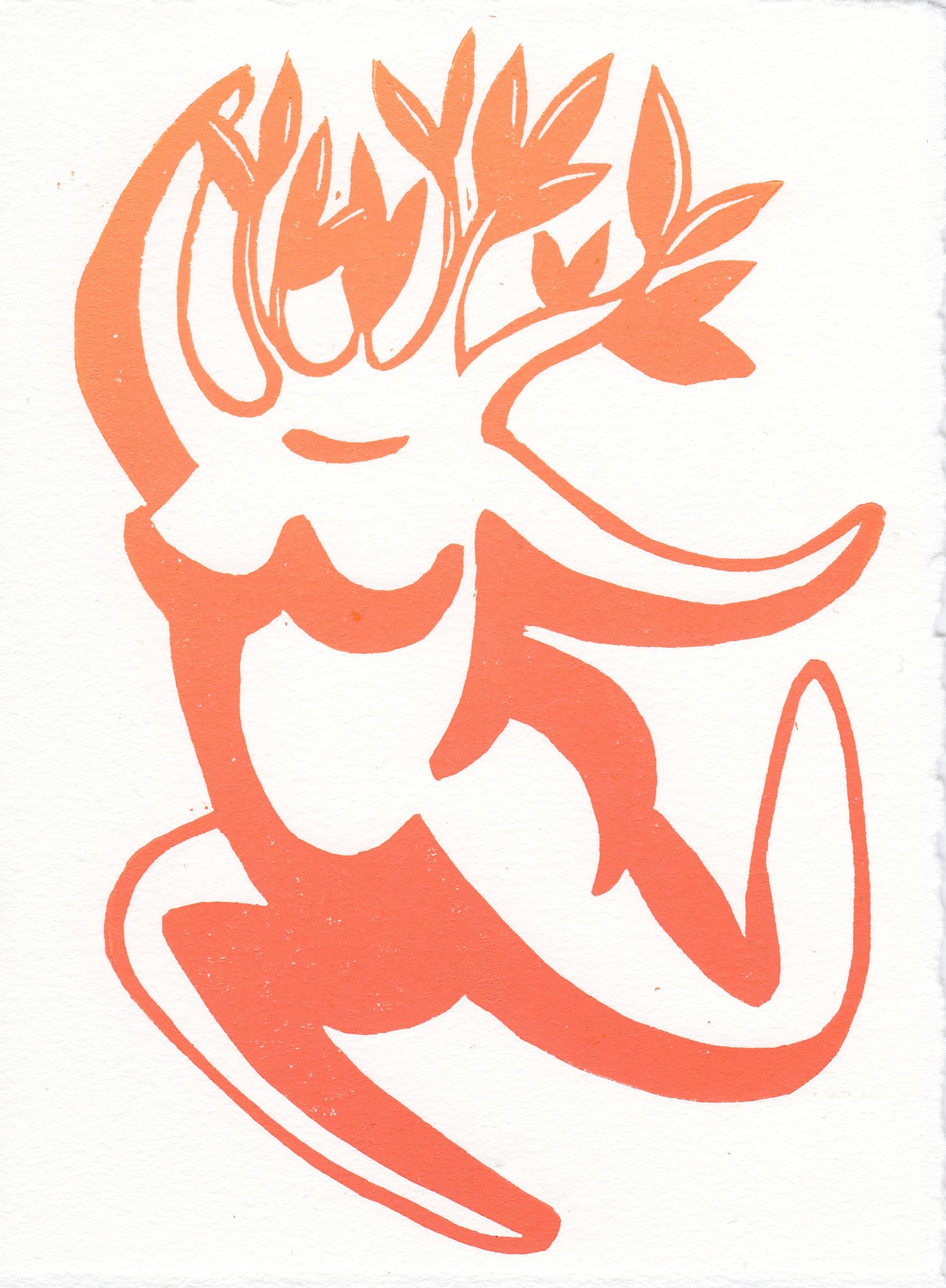 Joy Handprinted Card