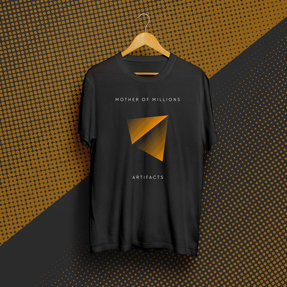 Image of Artifacts t-shirt (Orange Pyramid)