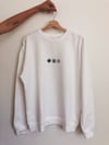 Flower Shift crewneck sweatshirt 