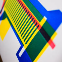 Image 2 of 1st birthday | letterpress card
