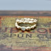 Gold and old cut diamond ring