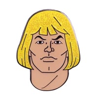 Image 1 of HE-MAN GLITTER HAIR PIN