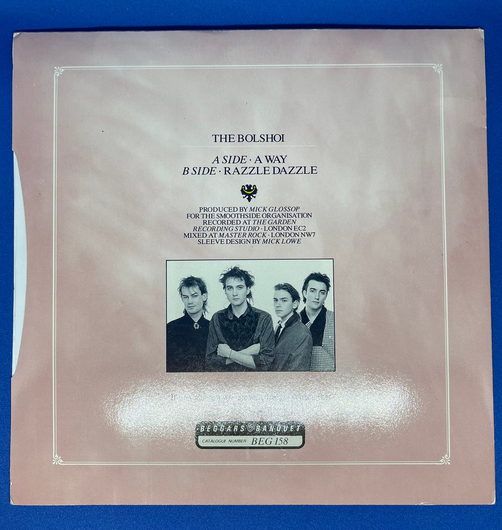 The Bolshoi - Away/Razzle Dazzle 1986 7” 45rpm