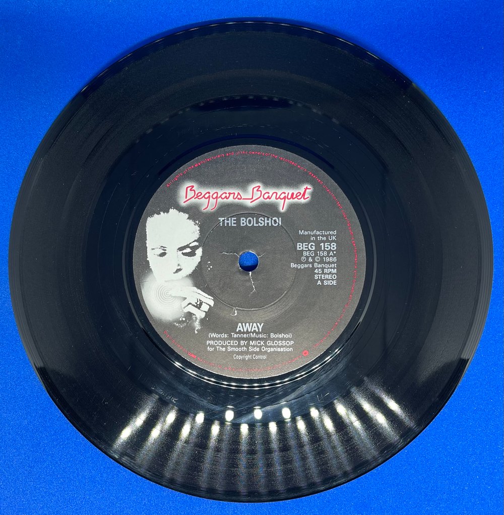 The Bolshoi - Away/Razzle Dazzle 1986 7” 45rpm