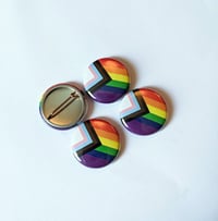 Image 4 of LGBTQ+ Flag & Pride Pins - Wearable Buttons | Small 1 Inch Pins 