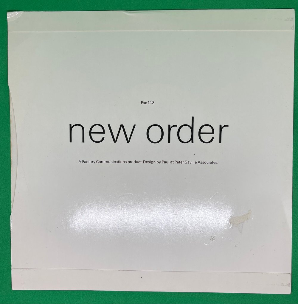 New Order - Shellshock/Thieves like Us 1986 7” 45rpm