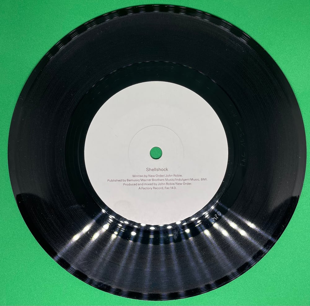 New Order - Shellshock/Thieves like Us 1986 7” 45rpm