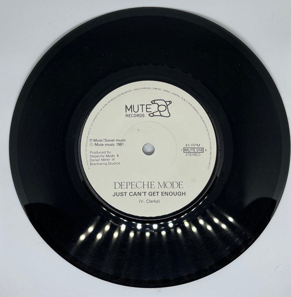 Depeche Mode - Just Can’t get Enough/Any Second Now 1981 7” 45rpm