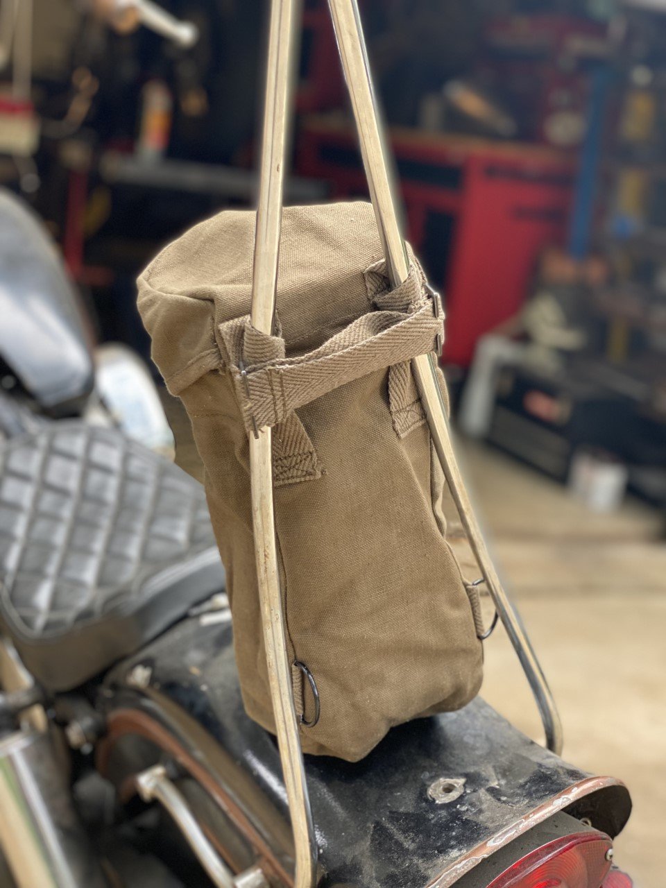 Sissy Bar Bag | Hawthorn Co. Cycles
