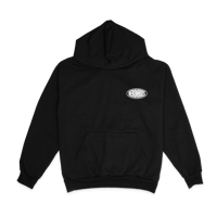 Image 1 of OVAL BLACK HOODIE