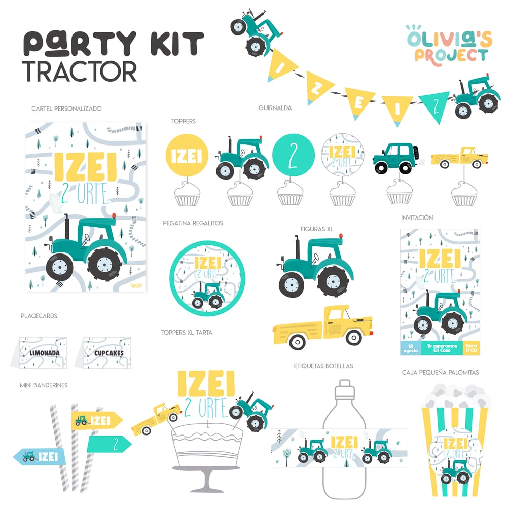 Image of Party Kit Tractor