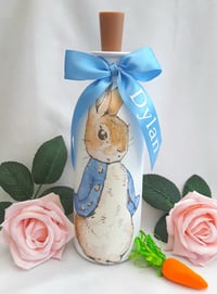 Image 1 of Peter Rabbit LED Bottle,Peter rabbit nursery,Peter rabbit new baby gift,Peter rabbit night light