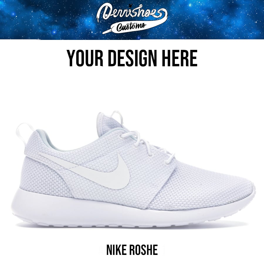 Image of Custom Hand Painted Made To Order Nike Roshe One Shoes (Men/Women)