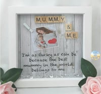 Personalised Mummy Frame,Mum Gift,Mum Frame, Mothers Day Gift,New Mum Gift,Mummy Scrabble Frame