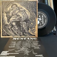Image 2 of EU'S ARSE / MUSTANG split 7" EP
