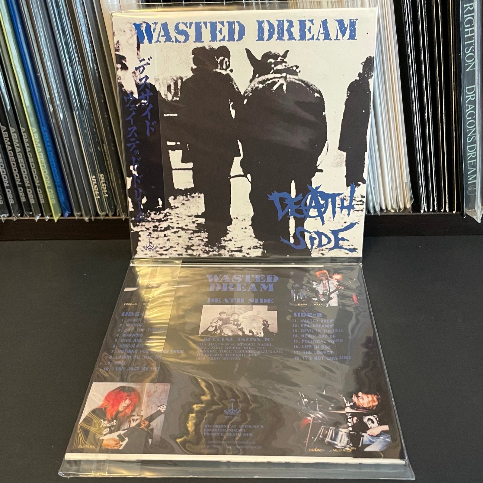 DEATH SIDE / wasted dream レコード - www.toledofibra.com.br