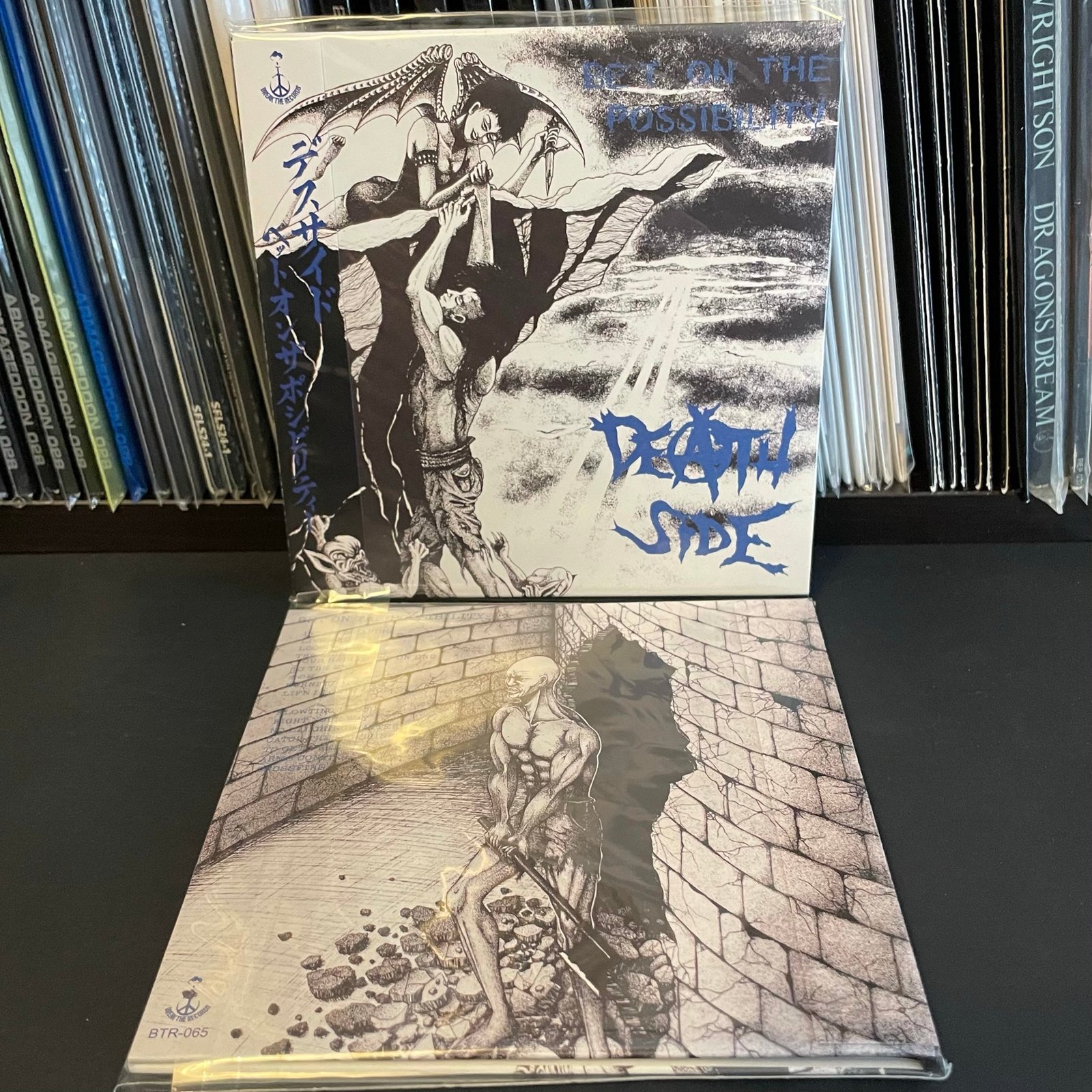 DEATH SIDE / BET ON THE POSSIBILITY SELFISH RECORDS オリジナル盤