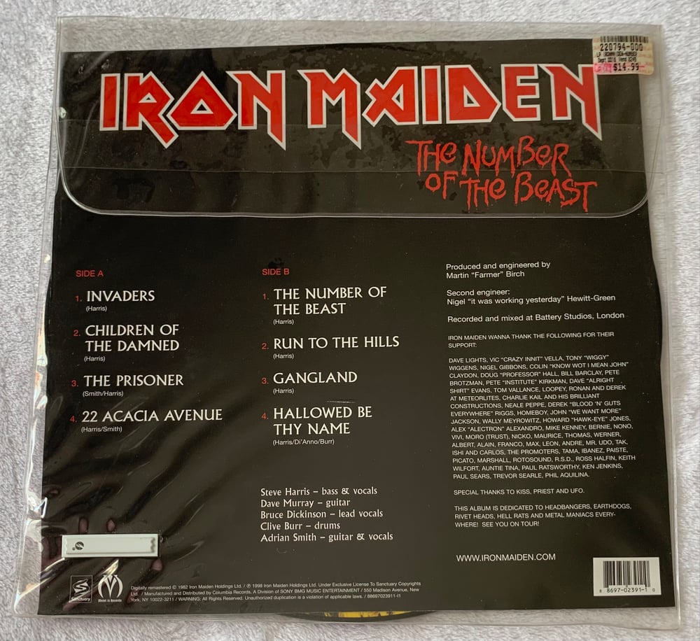 Iron Maiden- The Number Of The Beast 