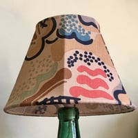 Image 1 of 'Clouds' (Linen Mix) Fabric Lampshade Small (10 inch)