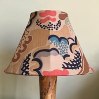 Image 3 of 'Clouds' (Linen Mix) Fabric Lampshade Small (10 inch)
