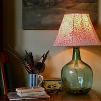 Image 2 of William Morris 'Marigold' Fabric Lampshade 12 inch