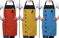 Image 1 of Personalized Star Trek Uniform Apron 