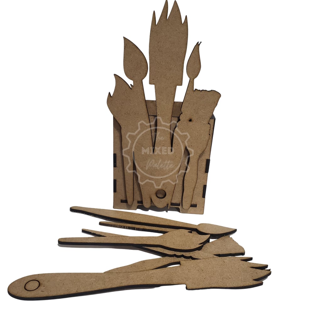Paint Brush Utensil Holder