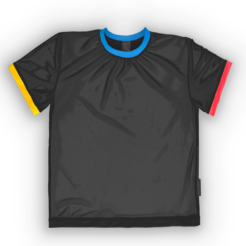 Primary Color Mesh T-Shirt