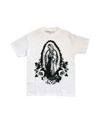 Image 1 of Virgen de Guadalupe Tee white/black