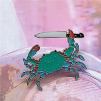 Image 2 of STABBY CRAB PIN