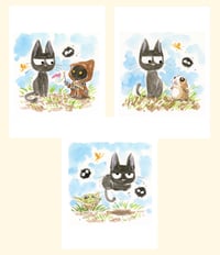 Jiji's Space Friends | 3-Pack 5 x 7" Prints 