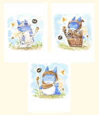 Totoro x Star Wars | 3-Pack 5 x 7" Prints