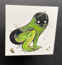 Image 3 of Pickle Yoga  - Original Artwork