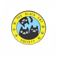 Image 1 of BLACK CAT SOCIETY PIN