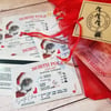Black and White Santa License