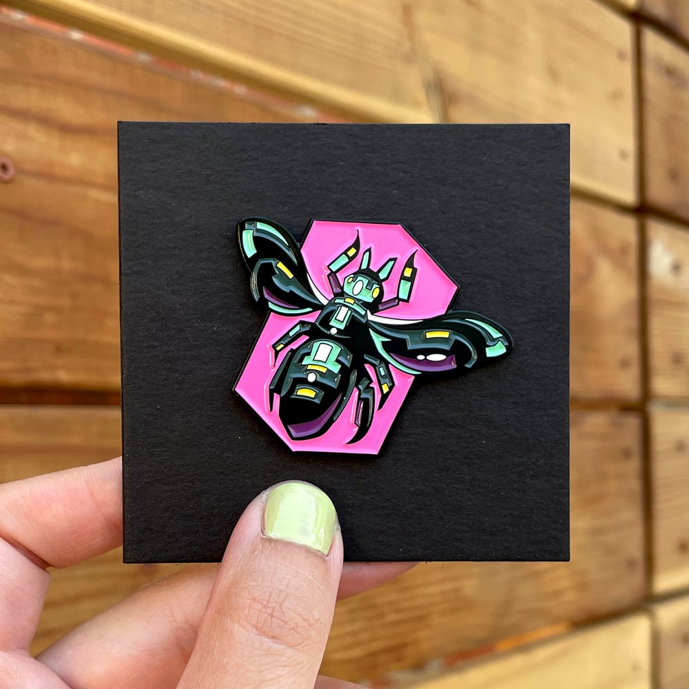 Geometric Wasp Pins