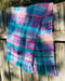 Image of Sunset Blue Woven Scarf or Wrap