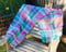 Image of Sunset Blue Woven Scarf or Wrap