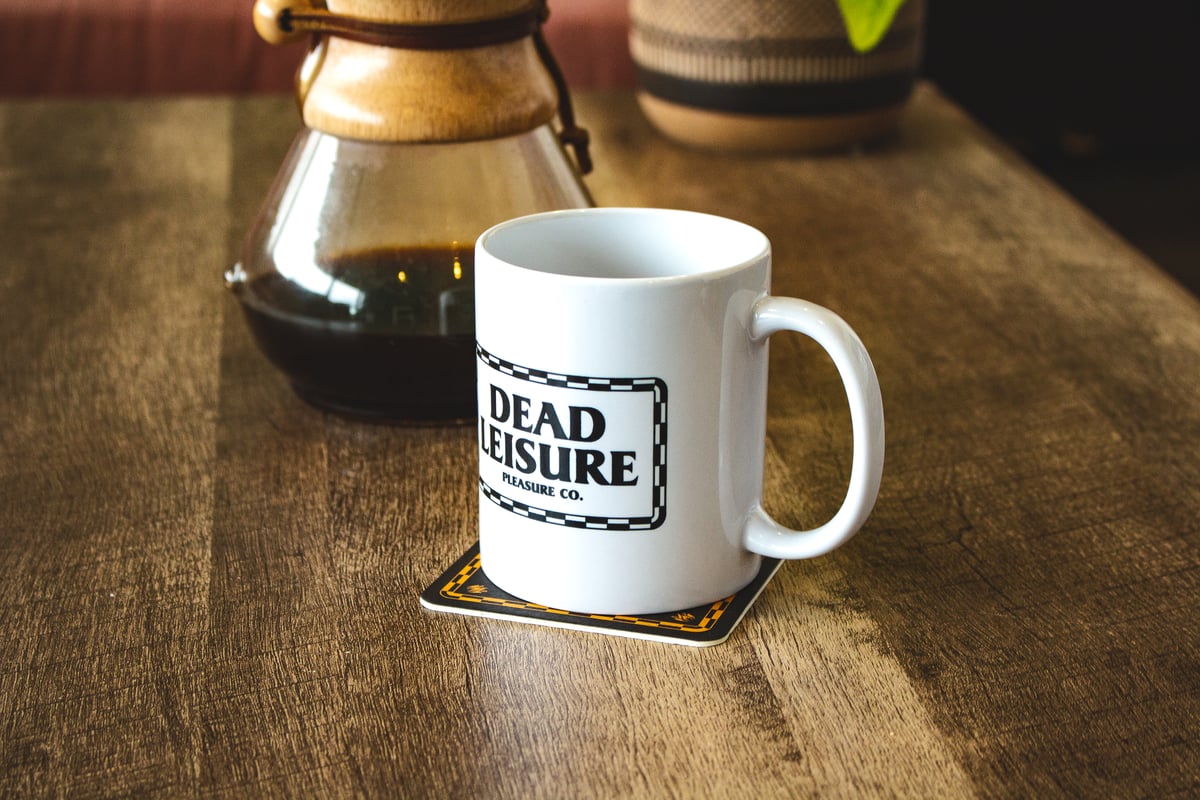 Dead Leisure Awake & Afraid Coffee Mug
