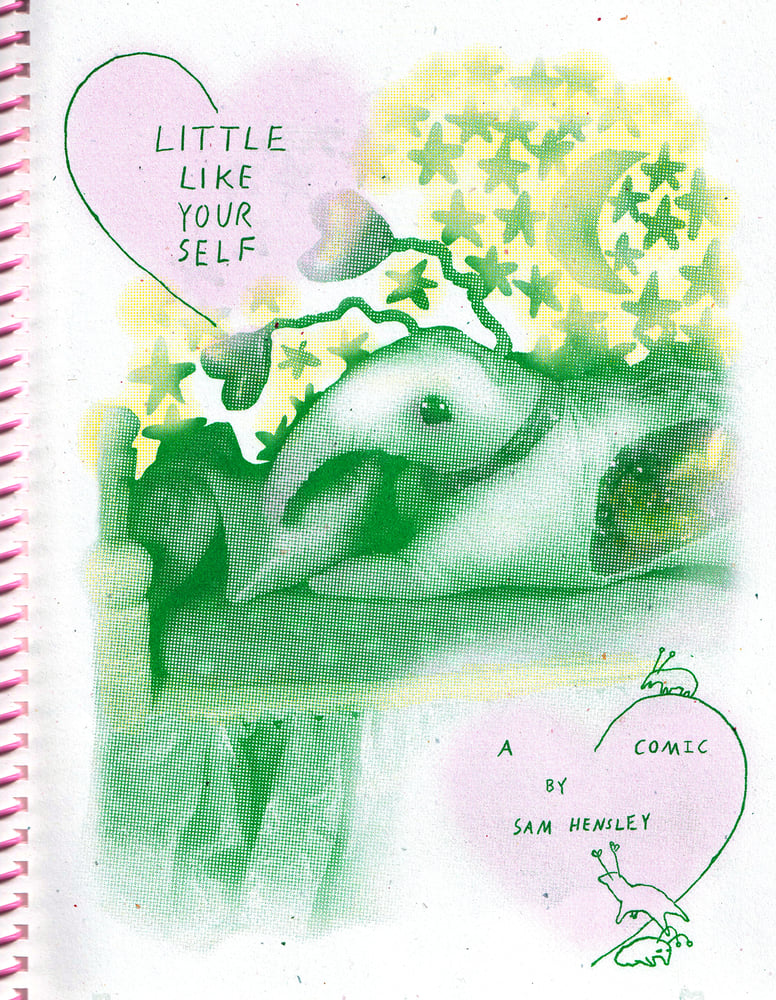Image of LITTLE LIKE YOURSELF - A COMIC. 3rd printing. With sticker! 