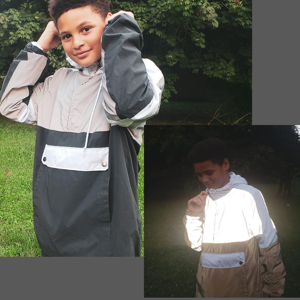 Image of Waterproof Runnnig Jacket Reflective