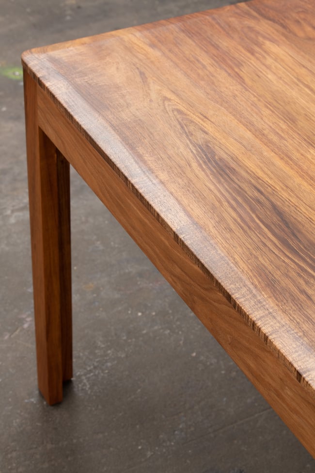 PRUE V2 DINING TABLE IN TASMANIAN BLACKWOOD