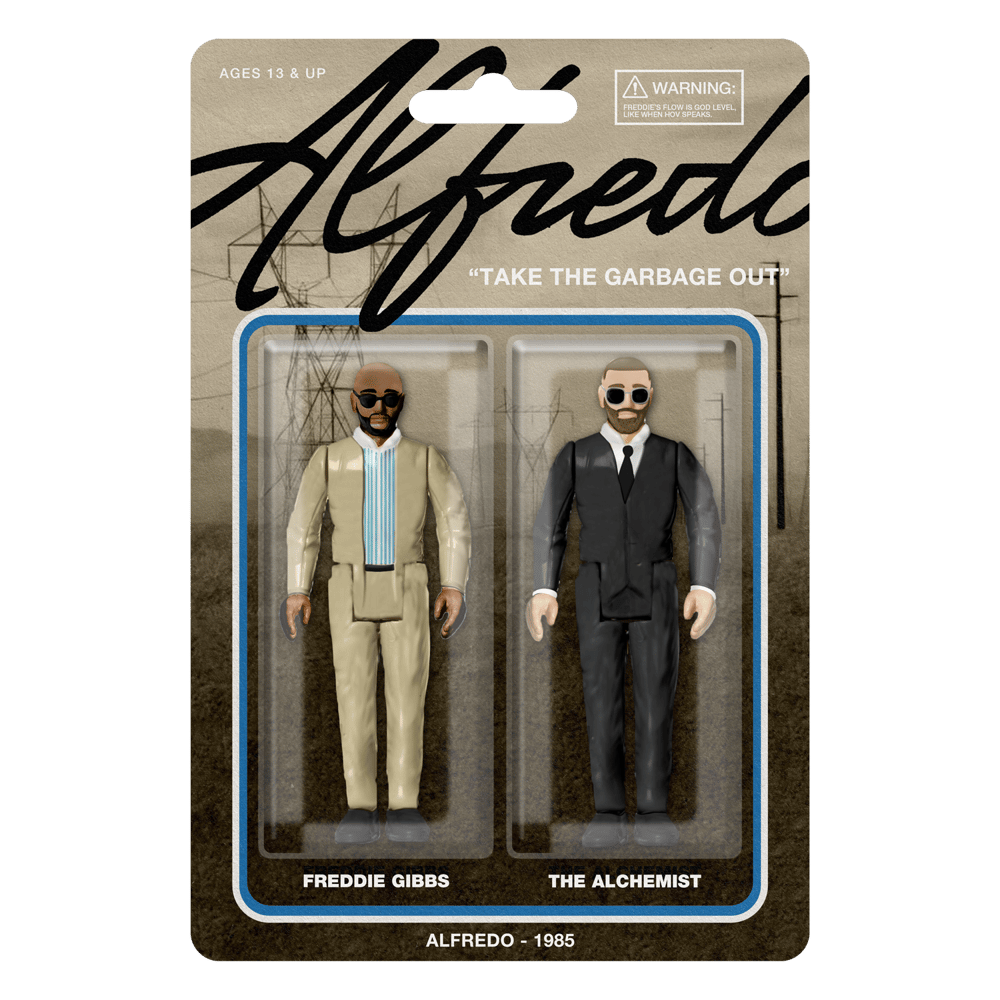 Freddie Gibbs and The Alchemist action figure set (1 left)