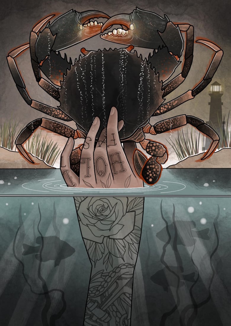 Image of crab hand