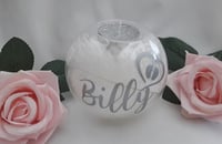 Image 4 of Personalised baby loss tealight holder,baby memorial candle,baby tealight candle,baby loss gift