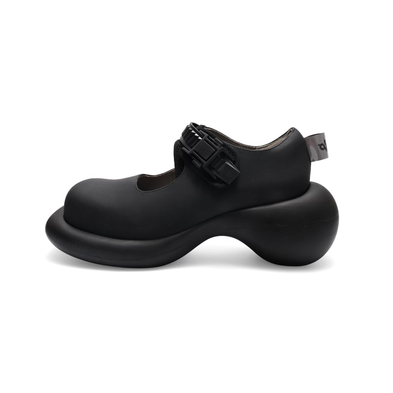 Image of Black Mary Jane Platform Shoes