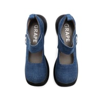 Image 5 of Denim Mary Jane Platform Shoes