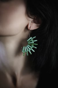 Image 5 of SPOKED hanging earrings